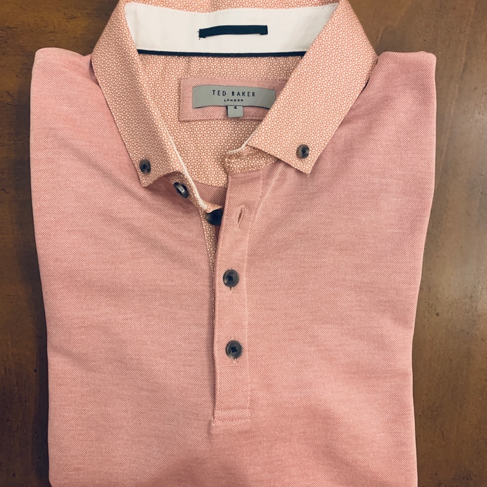 Ted Baker Pink Polo